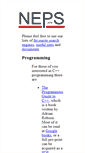 Mobile Screenshot of nepsweb.co.uk